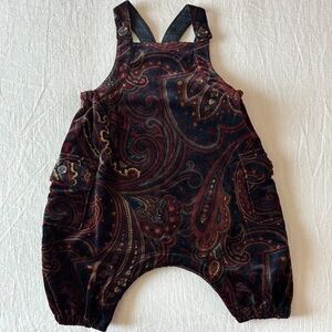 Banana republic Paisley Overalls